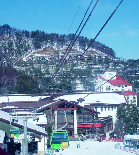 江原道滑雪度假村 感受韩国之旅