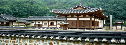 韩国南山韩屋村 领略韩国传统村落